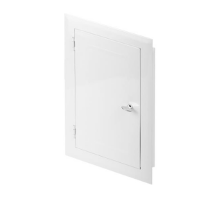 Drzwiczki kominowe metalowe DMW79 15×25 białe