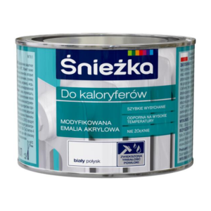 Emalia do kaloryferów 0,4L biała Śnieżka
