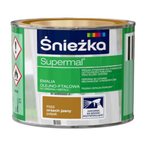 Emalia ftalowa Supermal 0,2 orzech jasny poł. F555
