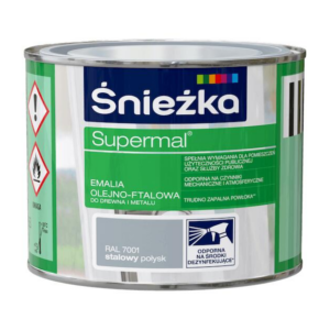 Emalia ftalowa Supermal 0,2 stalowy poł RAL 7001