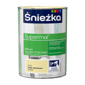 Emalia ftalowa Supermal 0,8 kość słoniowa F570