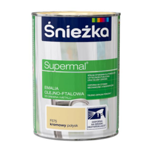Emalia ftalowa Supermal 0,8 kremowy F575
