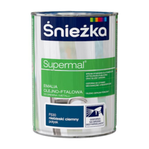 Emalia ftalowa Supermal 0,8 niebieski ciemny F530