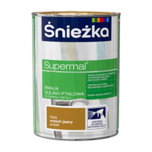Emalia ftalowa Supermal 0,8 orzech jasny F555