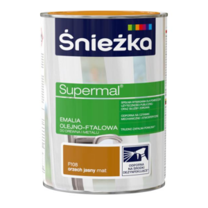 Emalia ftalowa Supermal 0,8 orzech jasny mat F108