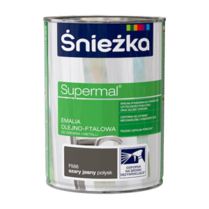 Emalia ftalowa Supermal 0,8 szary jasny F566