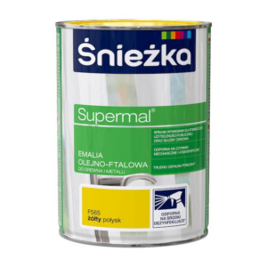 Emalia ftalowa Supermal 0,8 żółty połysk F565