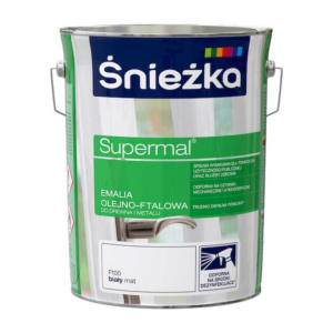 Emalia ftalowa Supermal 5L biały mat F100