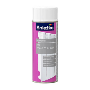 Emalia spray do kaloryferów 400ml biała Śnieżka