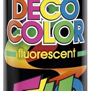 Emalia spray fluoroscencyjna Żółta 400ml  Deco Col