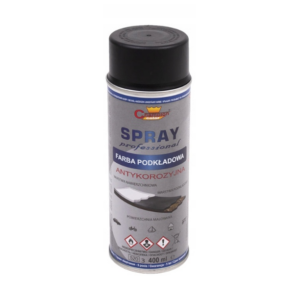 Emalia spray podkład czarna 400ml Champio RAL 9011