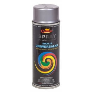 Emalia spray srebrny 400ml Champion RAL 9006