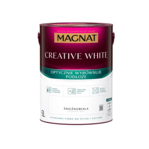 Emulsja wewnętrzna Magnat biała Creative White 5l