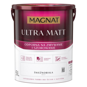 Emulsja wewnętrzna Magnat biała Ultra Matt  5l