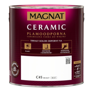 Farba Magnat Ceramic 2.5L Biała C45