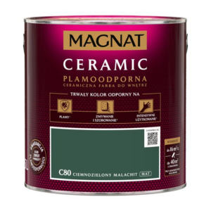 Farba Magnat Ceramic 2,5 Ciemnozielon malachit C80