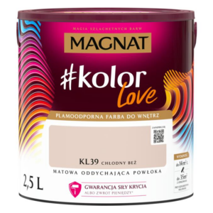 Farba Magnat KolorLove 2,5 Chłodny beż KL39