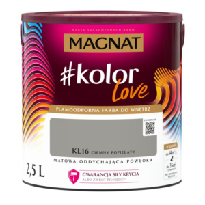 Farba Magnat KolorLove 2,5 Ciemny popielaty KL16