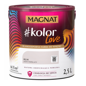 Farba Magnat KolorLove 2,5 Jasny popielaty KL14