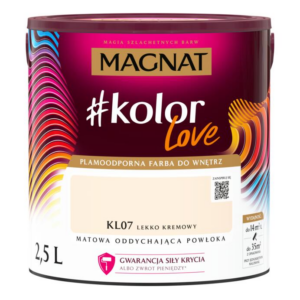 Farba Magnat KolorLove 2,5 Lekko kremowy KL07
