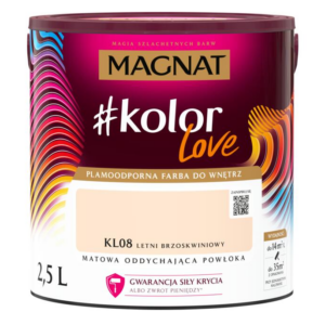 Farba Magnat KolorLove 2,5 Letni brzoskwiniow KL08