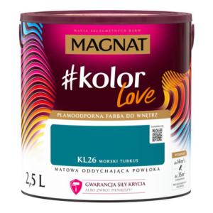 Farba Magnat KolorLove 2,5 Morski turkus KL26