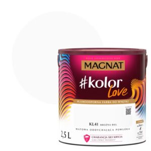 Farba Magnat KolorLove 2,5 Mroźna biel KL41
