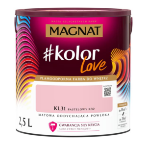 Farba Magnat KolorLove 2,5 Pastelowy róż KL31