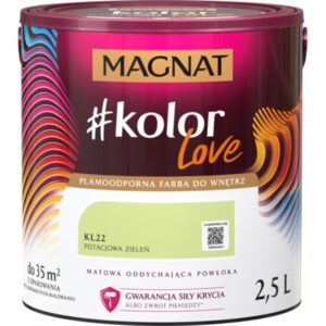 Farba Magnat KolorLove 2,5 Pistacjowa zieleń KL22