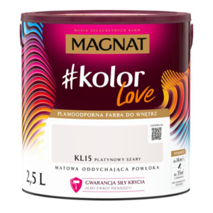 Farba Magnat KolorLove 2,5 Platynowy szary KL15
