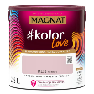 Farba Magnat KolorLove 2,5 Różowy KL33