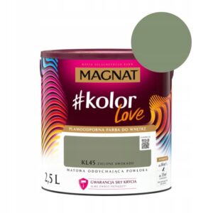 Farba Magnat KolorLove 2,5 Zielone awokado KL45