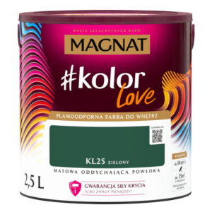 Farba Magnat KolorLove 2,5 Zielony KL25