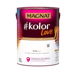 Farba Magnat KolorLove 5L Biała KL06