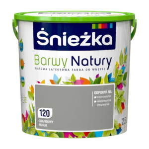 Farba Śnieżka Barwy Natury 2,5 Grafitowy mural 120