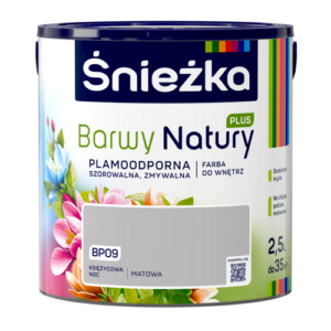 Farba Śnieżka Barwy Natury+ 2,5 Księżycow noc BP09
