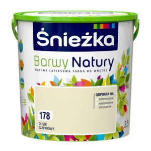 Farba Śnieżka Barwy Natury 2,5 Olejek szałwiow 178