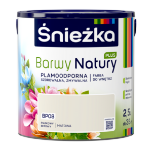 Farba Śnieżka Barwy Natury+ 2,5 Piaskowy beż BP08