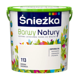 Farba Śnieżka Barwy Natury 2,5 Różowa magnolia 113