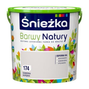 Farba Śnieżka Barwy Natury 2,5 Szarotka alpejs 174