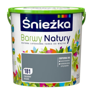 Farba Śnieżka Barwy Natury 2,5L Chłodny ocean 181