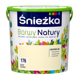 Farba Śnieżka Barwy Natury 2,5L Jasne żonkile 176