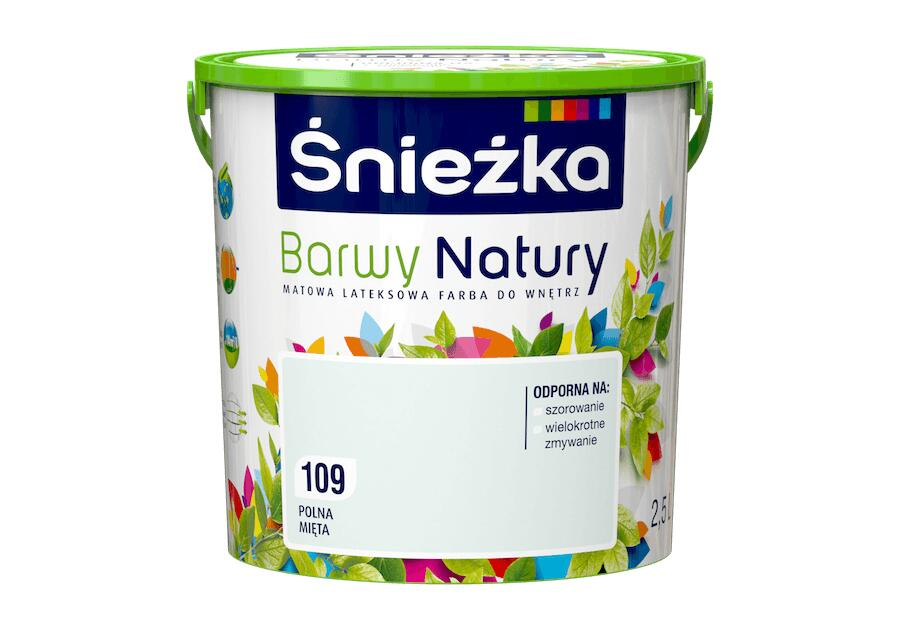 Farba Śnieżka Barwy Natury 2,5L Polna mięta 109