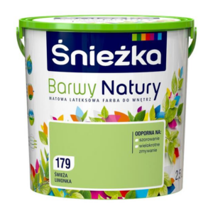 Farba Śnieżka Barwy Natury 2,5L Świeża limonka 179