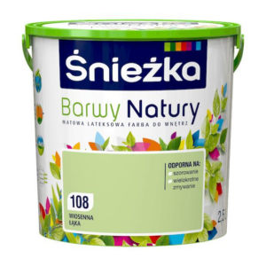 Farba Śnieżka Barwy Natury 2,5L Wiosenna łąka 108