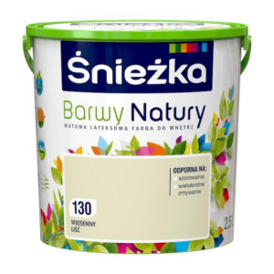 Farba Śnieżka Barwy Natury 2,5L Wiosenny liść 130