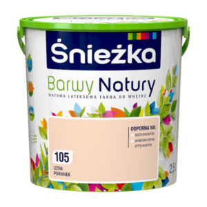Farba Śnieżka Barwy Natury 5L Letni poranek 105