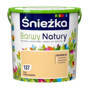 Farba Śnieżka Barwy Natury 5L Pole słonecznik 137