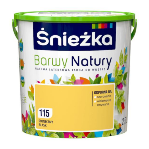 Farba Śnieżka Barwy Natury 5L Słoneczny blask 115