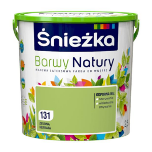 Farba Śnieżka Barwy Natury 5L Zielona herbata 131